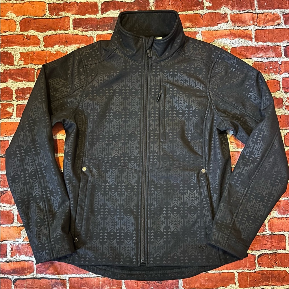 ARIAT R.E.A.L Quality Goods full zip up soft shell Aztec jacket
